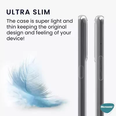 Microsonic Oppo A60 Kılıf Transparent Soft Şeffaf