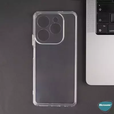 Microsonic General Mobile Era 50 Kılıf Transparent Soft Şeffaf