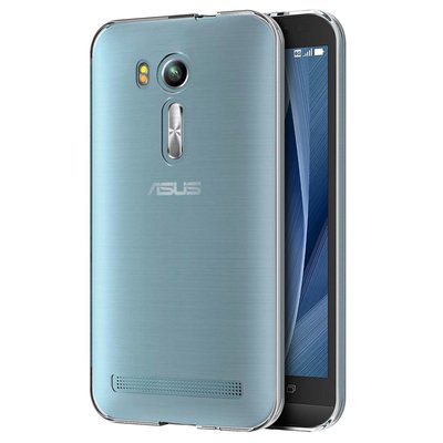 Microsonic Asus Asus Zenfone Go ZB552KL Kılıf Transparent Soft Beyaz