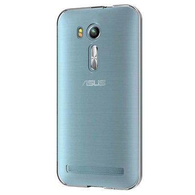 Microsonic Asus Asus Zenfone Go ZB552KL Kılıf Transparent Soft Beyaz