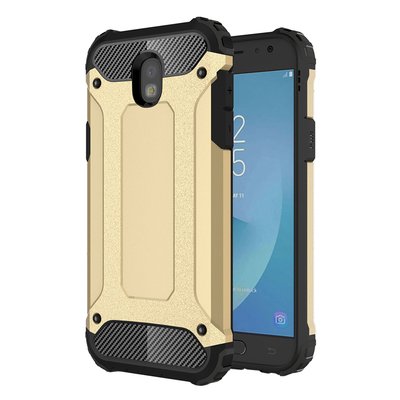 Microsonic Samsung Galaxy J5 Pro Kılıf Rugged Armor Gold