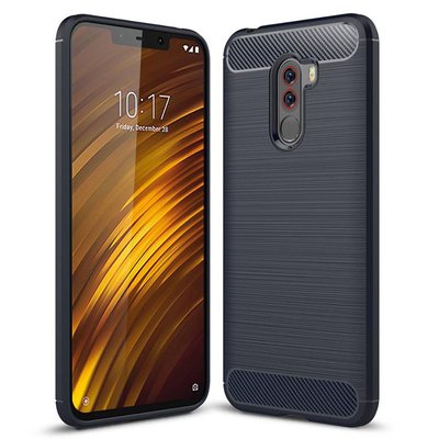 Microsonic Xiaomi Pocophone F1 Kılıf Room Silikon Lacivert