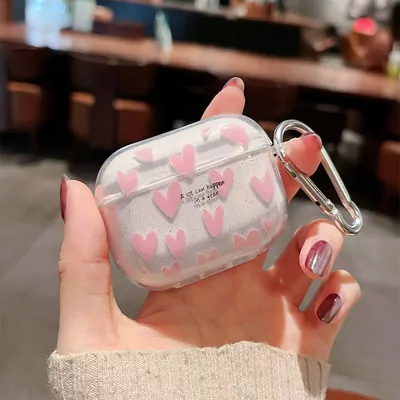 Microsonic Airpods Pro 3 Kılıf Figure Series RosyHeart Şeffaf