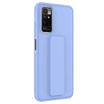 Microsonic Xiaomi Redmi Note 11 Kılıf Hand Strap Mavi