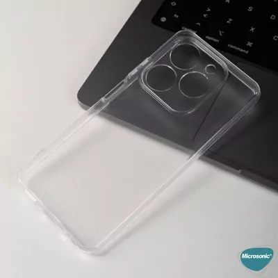 Microsonic TECNO Spark 20C Kılıf Transparent Soft Şeffaf