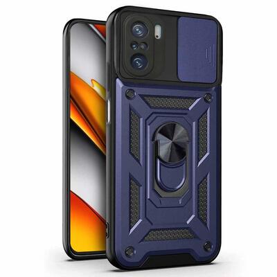 Microsonic Xiaomi Redmi K40 Pro+ Kılıf Impact Resistant Lacivert