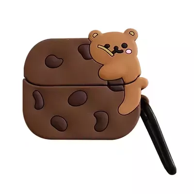 Microsonic Samsung Galaxy Buds 3 FE Kılıf Cartoon Figürlü Silikon Crtn-Fgr-Krby-Br