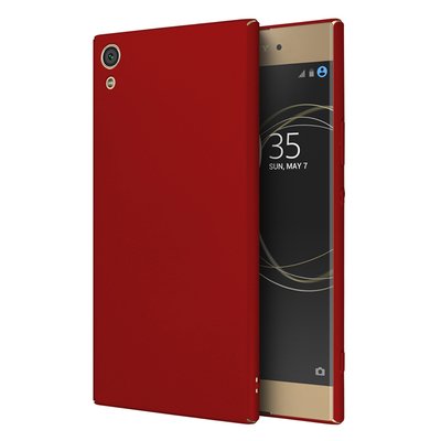 Microsonic Sony Xperia XA1 Kılıf Premium Slim Kırmızı