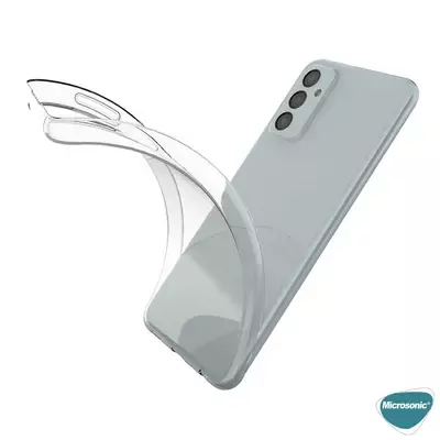 Microsonic Samsung Galaxy M23 Kılıf Transparent Soft Şeffaf