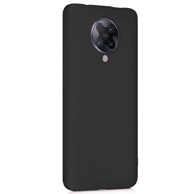 Microsonic Xiaomi Redmi K30 Pro Kılıf Matte Silicone Siyah