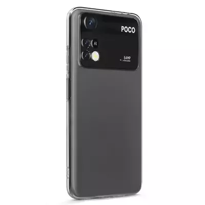 Microsonic Xiaomi Poco M4 Pro 4G Kılıf Transparent Soft Şeffaf