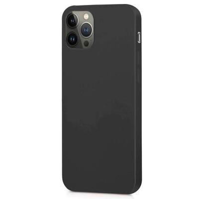 Microsonic Apple iPhone 13 Pro Kılıf Matte Silicone Siyah