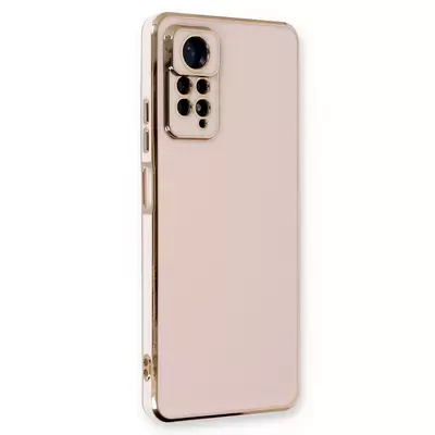 Microsonic Xiaomi Redmi Note 12 Pro 4G Kılıf Olive Plated Pembe