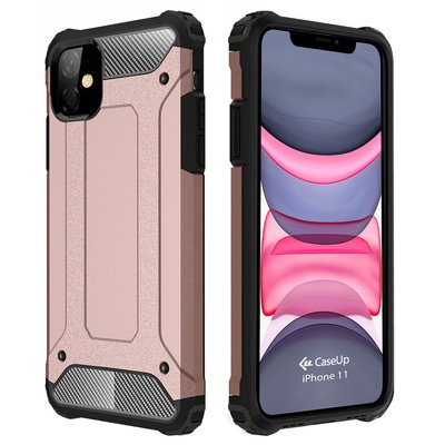 CaseUp Apple iPhone 11 Kılıf Tank Rose Gold