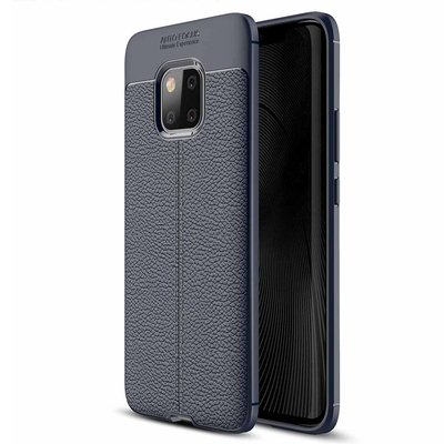 CaseUp Huawei Mate 20 Pro Kılıf Niss Silikon Lacivert