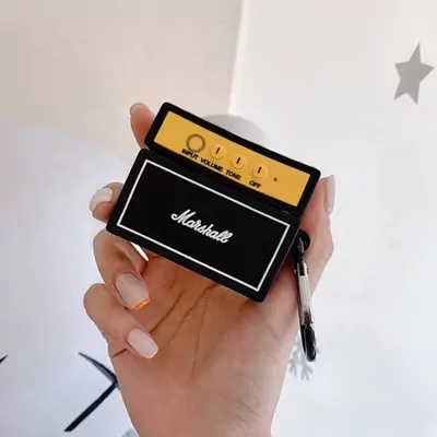 Microsonic Airpods 4.Nesil / ANC Kılıf Cartoon Figürlü Silikon Crtn-Fgr-Mrshl