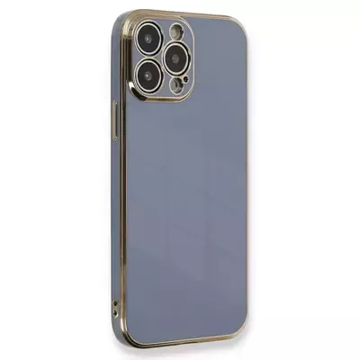 Microsonic Apple iPhone 14 Pro Max Kılıf Olive Plated Lavanta Grisi