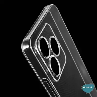 Microsonic Realme Note 50 Kılıf Transparent Soft Şeffaf