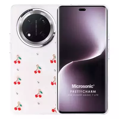 Microsonic Honor Magic 7 Lite Kılıf PrettyCharm Cherry