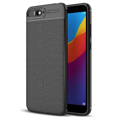 CaseUp Huawei Y6 2018 Kılıf Niss Silikon Siyah