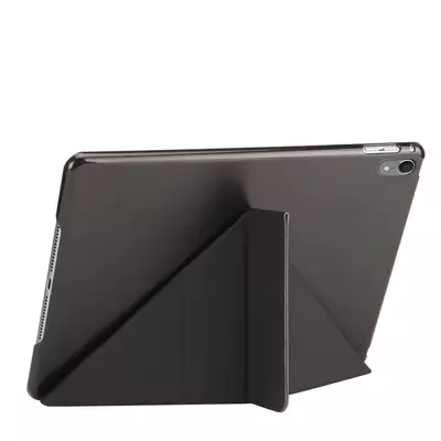 Microsonic Apple iPad Pro 12.9'' 2018 (A1876-A2014-A1895-A1983) Folding Origami Design Kılıf Siyah