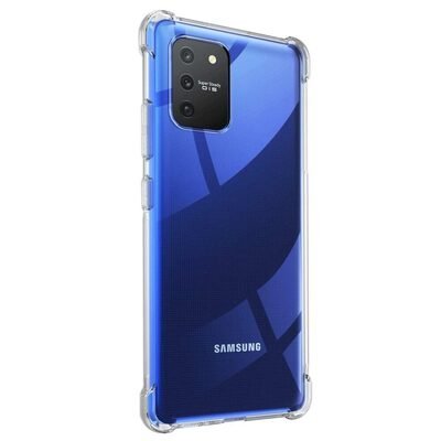 Microsonic Samsung Galaxy S10 Lite Kılıf Anti Shock Silikon Şeffaf