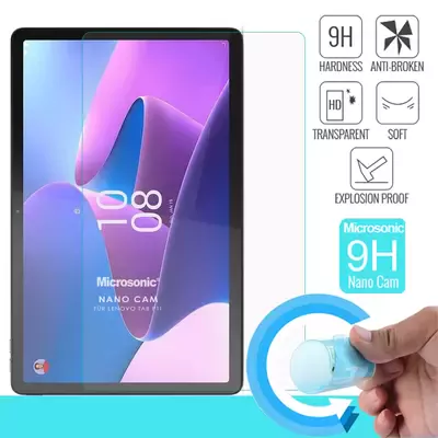 Microsonic Lenovo Tab P11 2.Nesil (ZABF0302TR) Nano Glass Cam Ekran Koruyucu