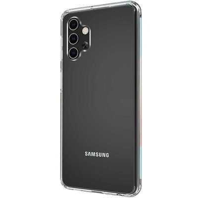 Microsonic Samsung Galaxy A32 5G Kılıf Transparent Soft Şeffaf Beyaz