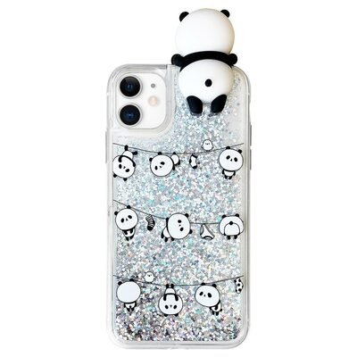 Microsonic Apple iPhone 12 Kılıf Cute Cartoon Panda