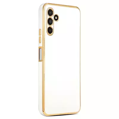 Microsonic Samsung Galaxy M14 Kılıf Olive Plated Beyaz