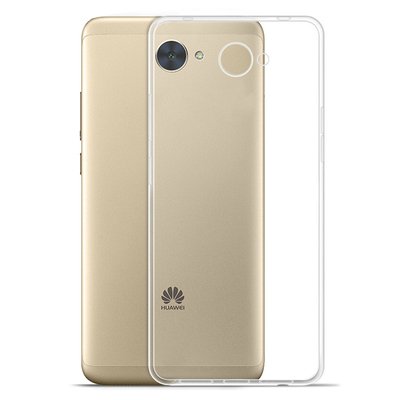 Microsonic Huawei Y7 Kılıf Transparent Soft Beyaz