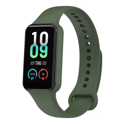 Microsonic Amazfit Band 7 Silikon Kordon Yeşil