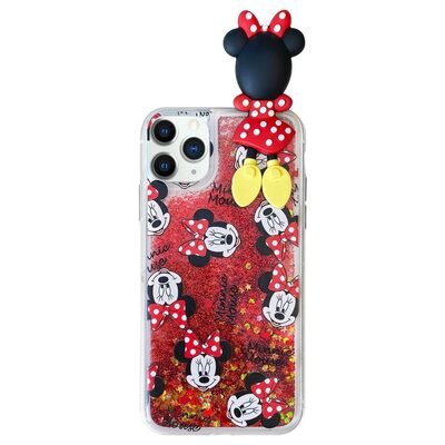 Microsonic Apple iPhone 11 Pro Kılıf Cute Cartoon Minnie Mouse