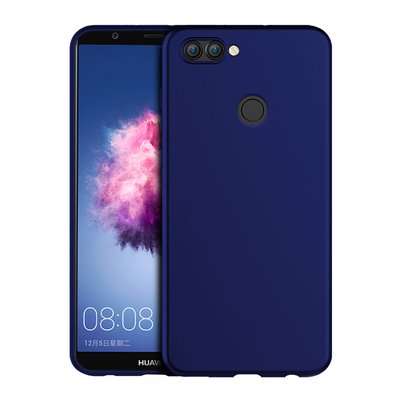 Microsonic Huawei P Smart Kılıf Matte Silicone Lacivert