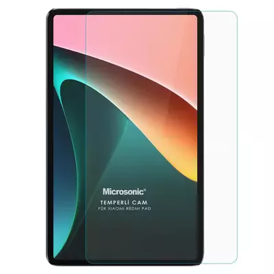 Microsonic Xiaomi Redmi Pad Tempered Glass Cam Ekran Koruyucu