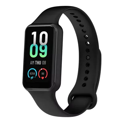 Microsonic Amazfit Band 7 Silikon Kordon Siyah