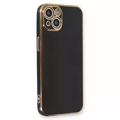 Microsonic Apple iPhone 14 Plus Kılıf Olive Plated Siyah