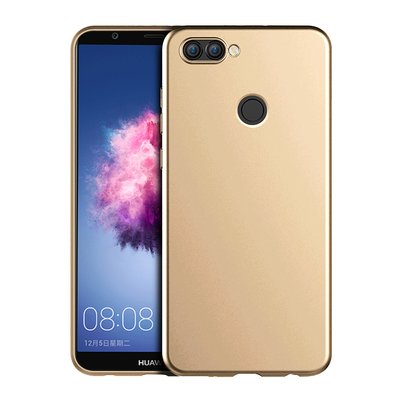 Microsonic Huawei P Smart Kılıf Matte Silicone Gold