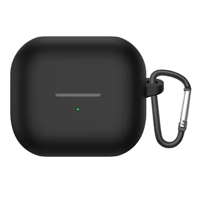 Microsonic Samsung Galaxy Buds 3 FE Kılıf Askılı Mat Silikon Siyah