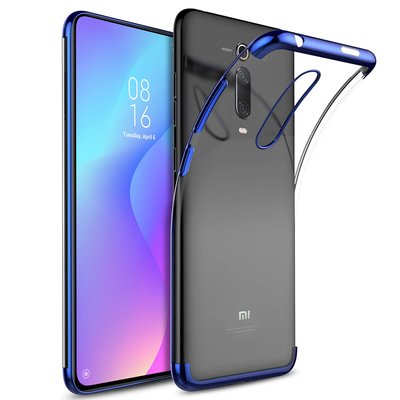 Microsonic Xiaomi Mi 9T Kılıf Skyfall Transparent Clear Mavi