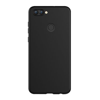 Microsonic Huawei P Smart Kılıf Matte Silicone Siyah