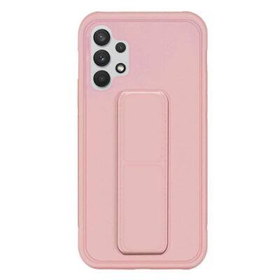 Microsonic Samsung Galaxy A32 4G Kılıf Hand Strap Rose Gold