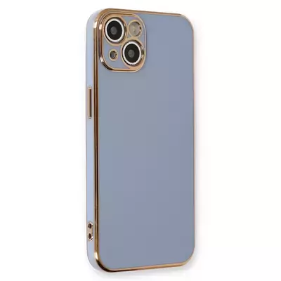 Microsonic Apple iPhone 14 Plus Kılıf Olive Plated Lavanta Grisi