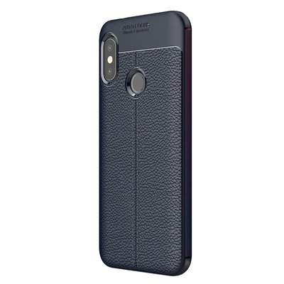 CaseUp Xiaomi Redmi Note 6 Pro Kılıf Niss Silikon Lacivert