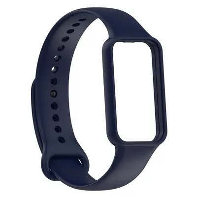 Microsonic Amazfit Band 7 Silikon Kordon Lacivert