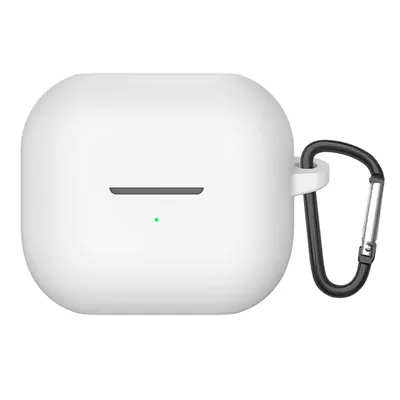 Microsonic Samsung Galaxy Buds 3 FE Kılıf Askılı Mat Silikon Beyaz