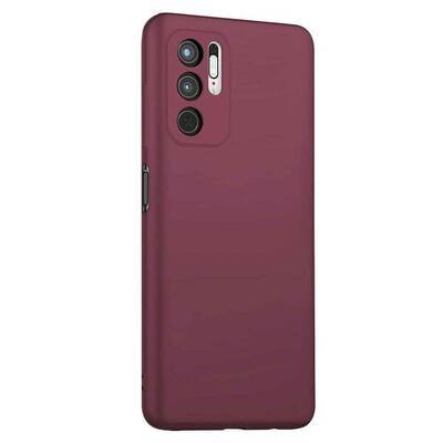 Microsonic Xiaomi Redmi Note 10 5G Kılıf Matte Silicone Mor