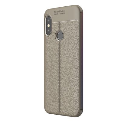 CaseUp Xiaomi Redmi Note 6 Pro Kılıf Niss Silikon Gri