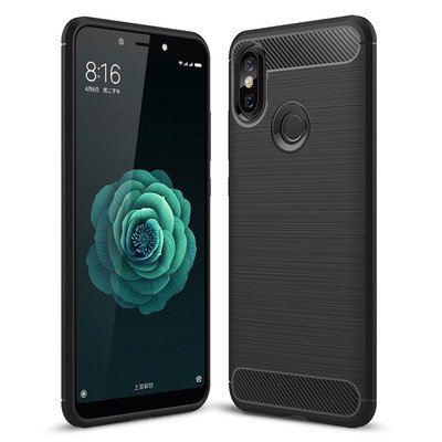 Microsonic Xiaomi Mi A2 Kılıf Room Silikon Gri