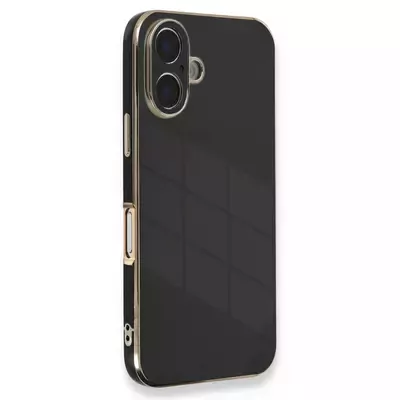 Microsonic Apple iPhone 17 Kılıf Olive Plated Siyah
